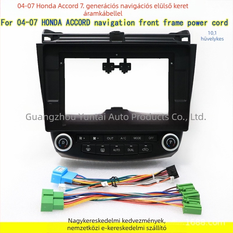 Android navigációs keret panel Honda Accord 2004-2007, HD-056, Evoresn/Yisen, műanyag keret