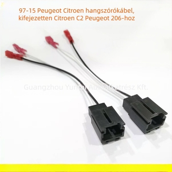 Evoresn SP-FD03 hangszóró kábel, rézmaggal, kompatibilis Citroen C2 / Peugeot 1999–2015