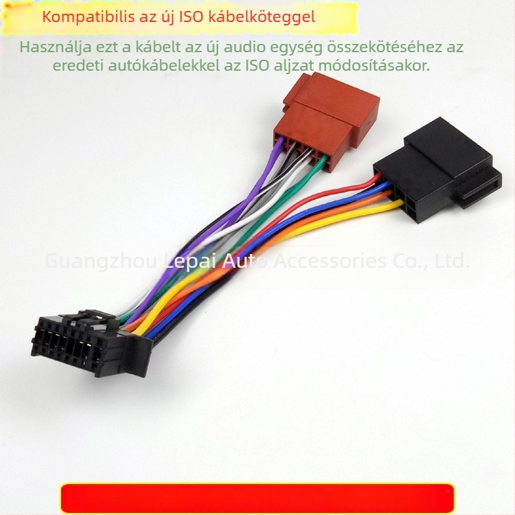 Kenwood/JVC ISO tápkábel-harnász – 35 g, műanyag, Peak Auto Parts, Modell Accessories