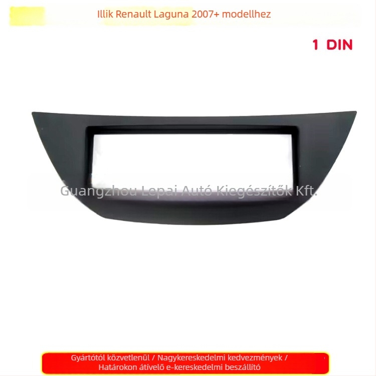 Renault Laguna 2007+ 1DIN középkonzol navigációs keret CD panel