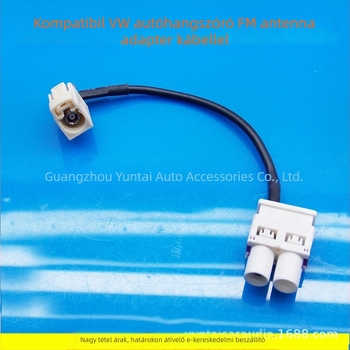 VW-2F1M FAKRA autórádió antenna VW MIB RCD510 RNS315 RNS510 - réz, modell VW-2F1M, Evoresn/Yisen, kompatibilis a Volkswagennel
