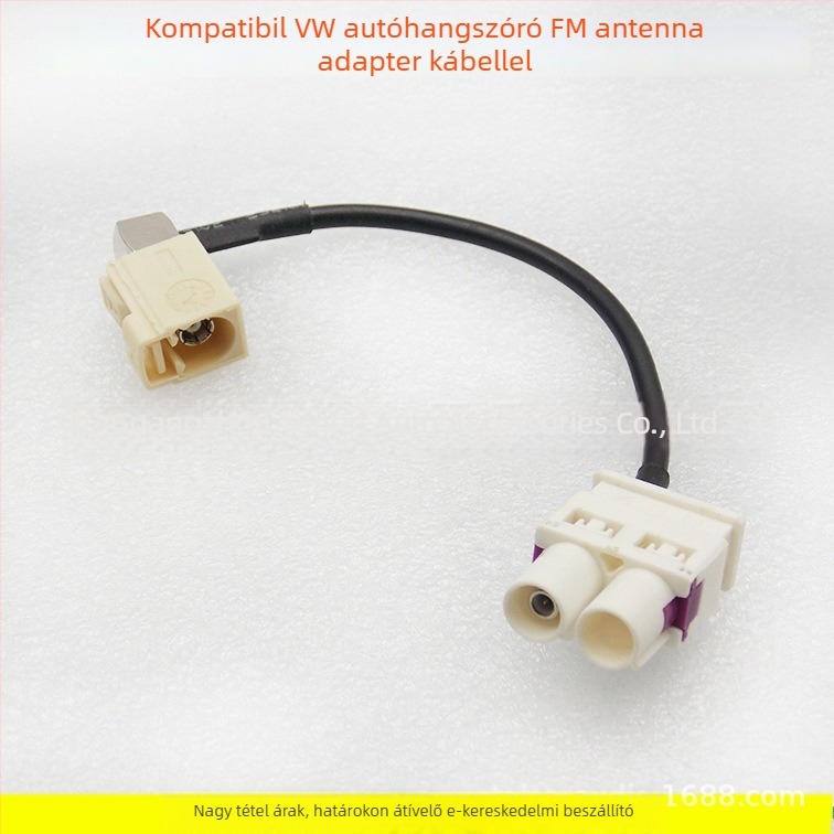 VW-2F1M FAKRA autórádió antenna VW MIB RCD510 RNS315 RNS510 - réz, modell VW-2F1M, Evoresn/Yisen, kompatibilis a Volkswagennel
