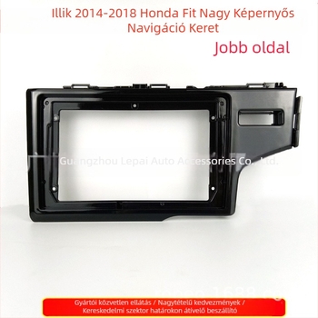 Honda Fit 2014–2017 Android navigációs keret, nagy képernyőhöz (súly 500 g)