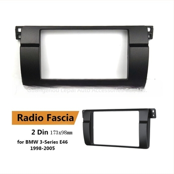 BMW E46 autóhifi/navigációs panel — Peak, 11-011 modell, 12V, műanyag, kompatibilis a BMW 3 Series E46