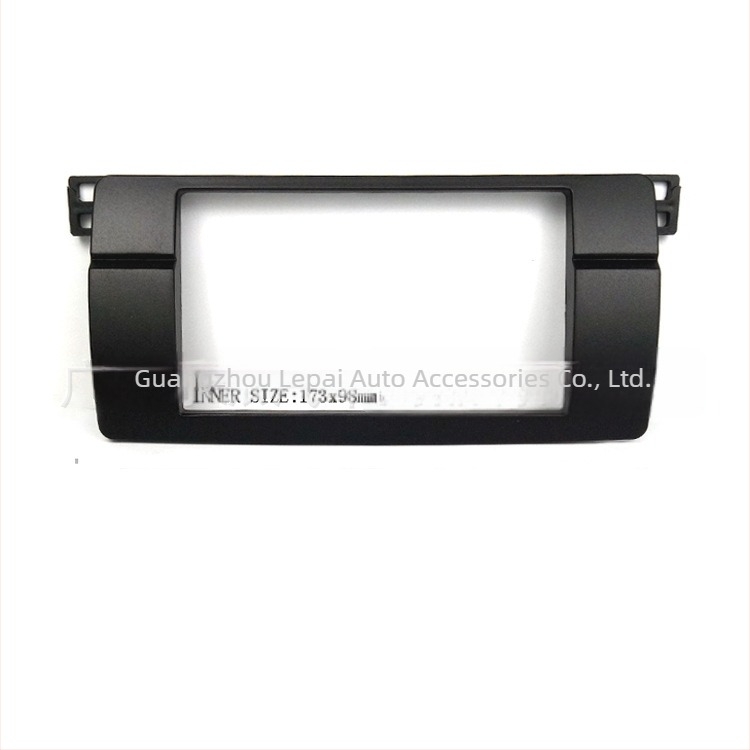 BMW E46 autóhifi/navigációs panel — Peak, 11-011 modell, 12V, műanyag, kompatibilis a BMW 3 Series E46