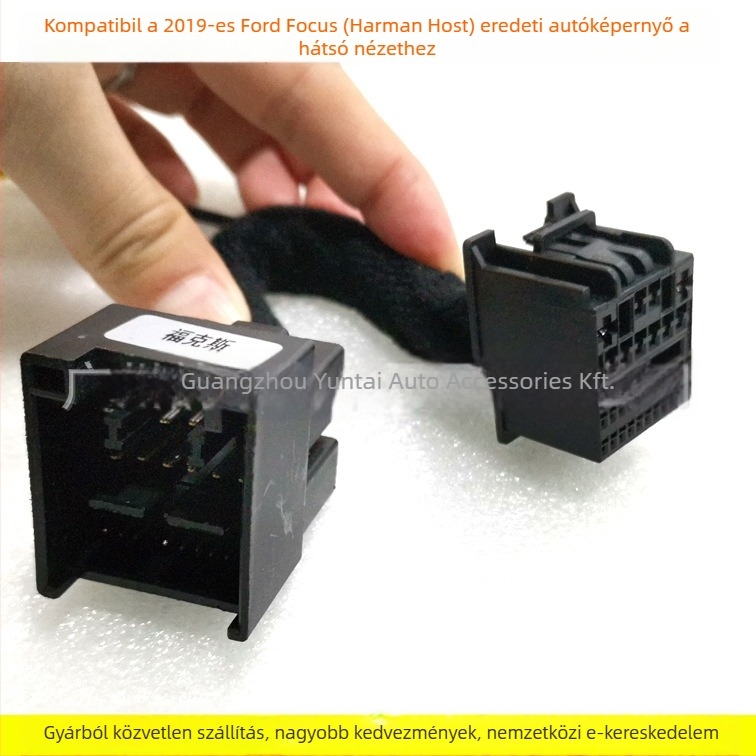 Ford Focus hátsó kamera adapterkábel FO-35 – tiszta réz vezeték, súly 0.2, származás Guangzhou