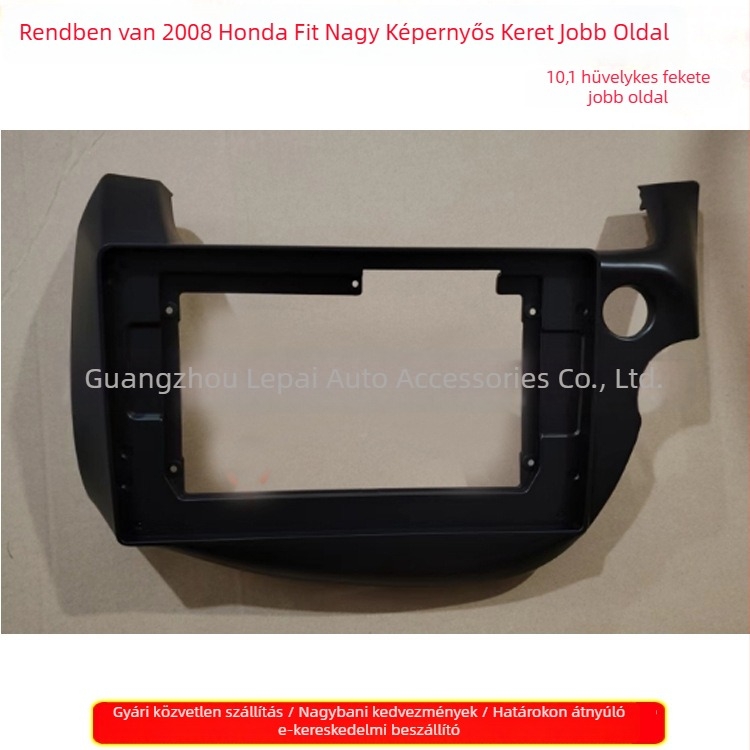 Honda Fit 2008–2013 közötti Android navigációs keret – Nagy képernyős audió panel (12V, 200W, 500g, Plastic)