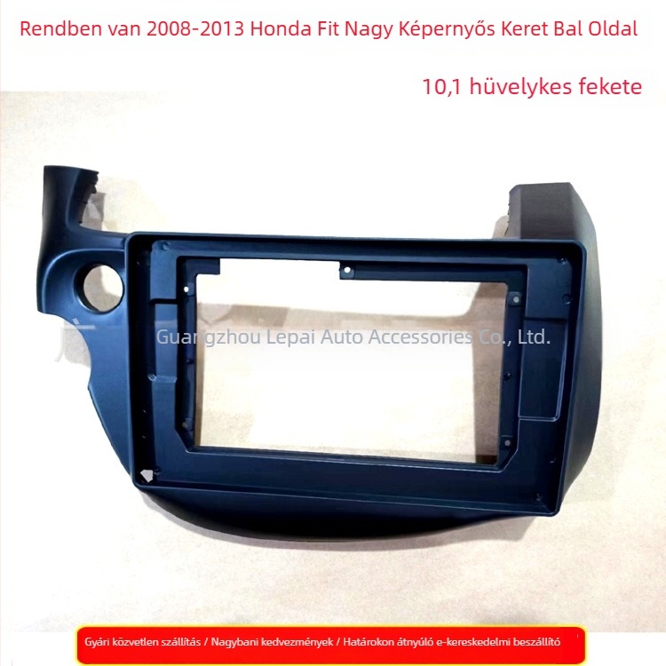 Honda Fit 2008–2013 közötti Android navigációs keret – Nagy képernyős audió panel (12V, 200W, 500g, Plastic)