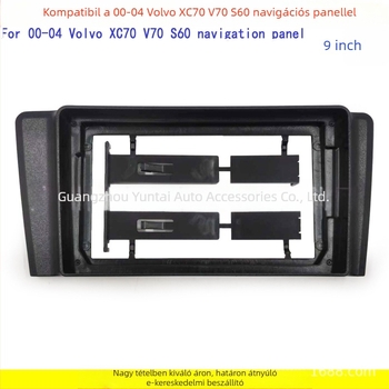 Android navigációs panel keret Volvo XC70/V70/S60 (2000-2004); anyag: réz, Evoresn/yisen márka, cél: hangvisszaállítás