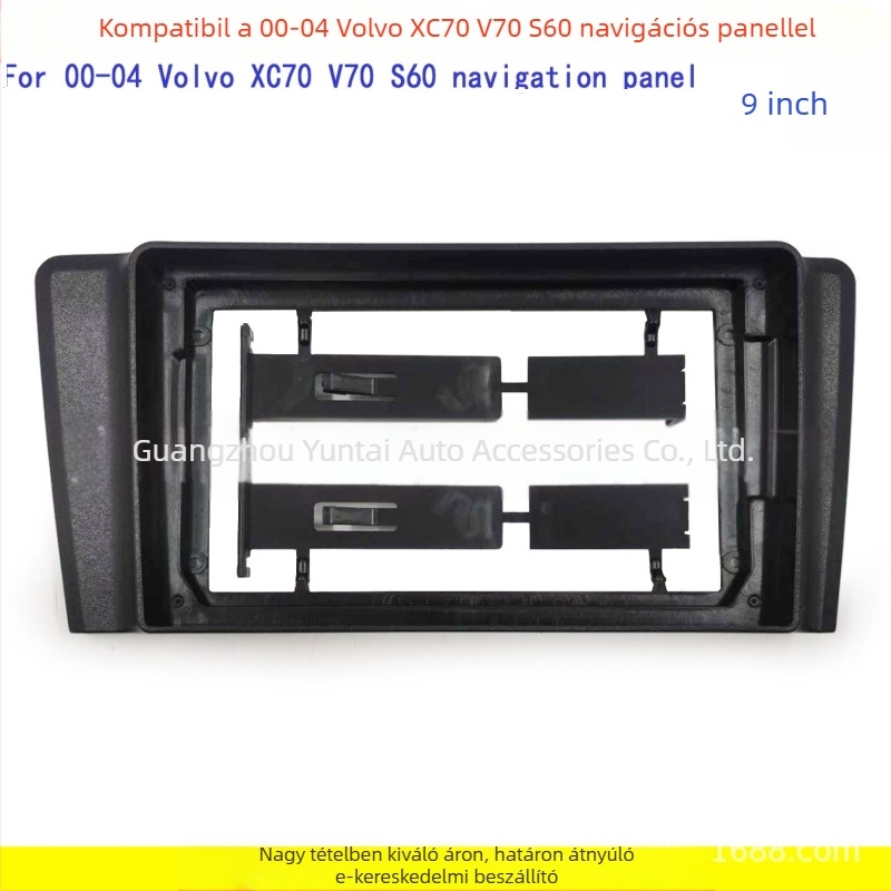 Android navigációs panel keret Volvo XC70/V70/S60 (2000-2004); anyag: réz, Evoresn/yisen márka, cél: hangvisszaállítás