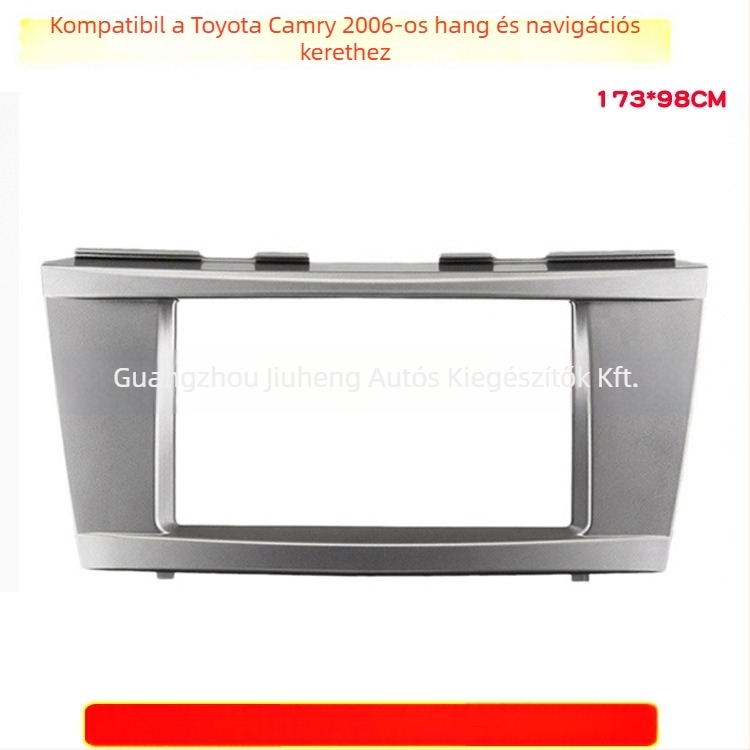 2-DIN autórádió beépítő keret Toyota Camry-hez, műanyag panel, 12V, 500 g, Peak