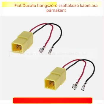 Fiat Ducato hangszóró adapter kábel – műanyag + fém, 20 g, kompatibilis a Fiat Ducato hangszórókkal, feldolgozás és testreszabás elérhető