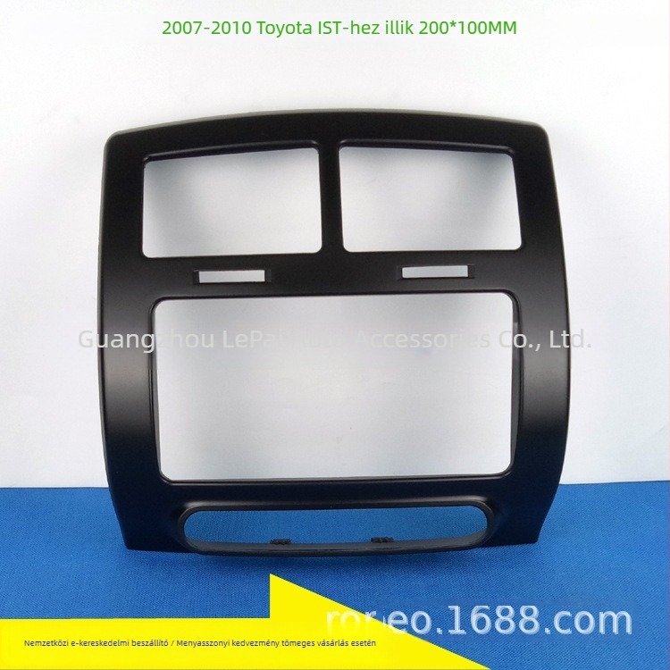 Toyota IST 2007-2010 műszerfal fascia panel – hang- / navigáció DVD/CD/GPS kompatibilis