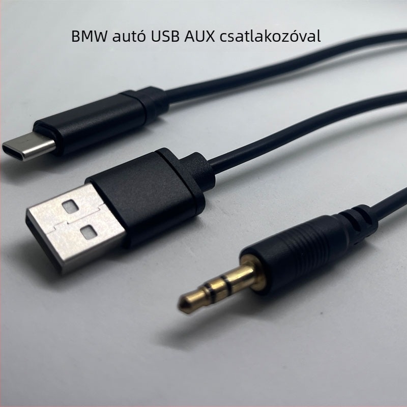 BMW belső USB-C töltés- és audiókábel iPhone 15-höz Type-C csatlakozóval