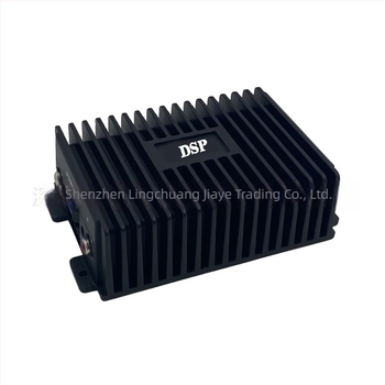 Autó DSP Android hangrendszer modul 4×80W RMS erősítővel, alumínium ötvözet ház, DC 10,5–14,8V, modell 80.4