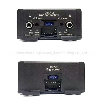 Autó DSP Android hangrendszer modul 4×80W RMS erősítővel, alumínium ötvözet ház, DC 10,5–14,8V, modell 80.4