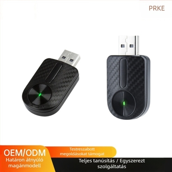 2-in-1 vezeték nélküli CarPlay doboz autókhoz, Android tükröző képernyő, Perrico K10, 30 g