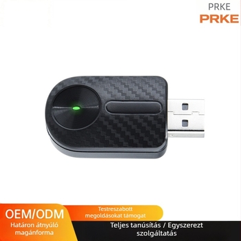 2-in-1 vezeték nélküli CarPlay doboz autókhoz, Android tükröző képernyő, Perrico K10, 30 g