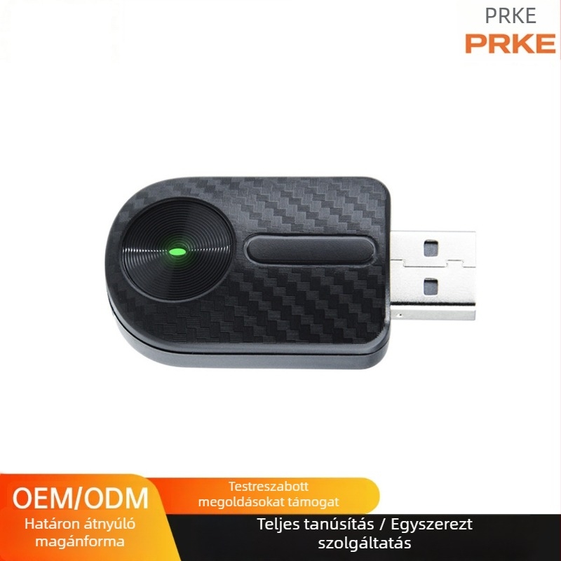 2-in-1 vezeték nélküli CarPlay doboz autókhoz, Android tükröző képernyő, Perrico K10, 30 g