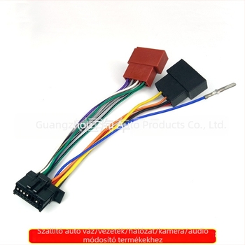 Pioneer ISO vezeték-hárnesz CD lejátszóhoz – Tail-Line adapter, Fengdu, 12V, 30 g