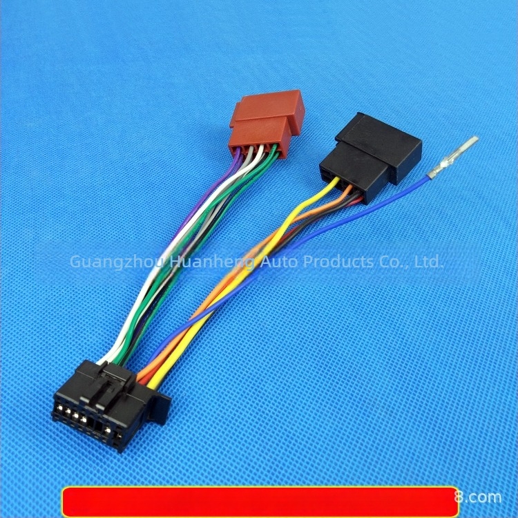 Pioneer ISO vezeték-hárnesz CD lejátszóhoz – Tail-Line adapter, Fengdu, 12V, 30 g