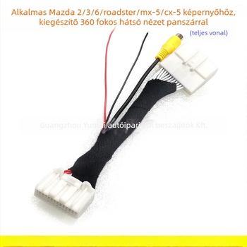 MA-22 Mazda CX-5 visszaforduló kamera adapter kábel, réz, súly 0,1 kg