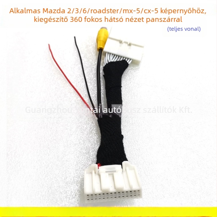 MA-22 Mazda CX-5 visszaforduló kamera adapter kábel, réz, súly 0,1 kg