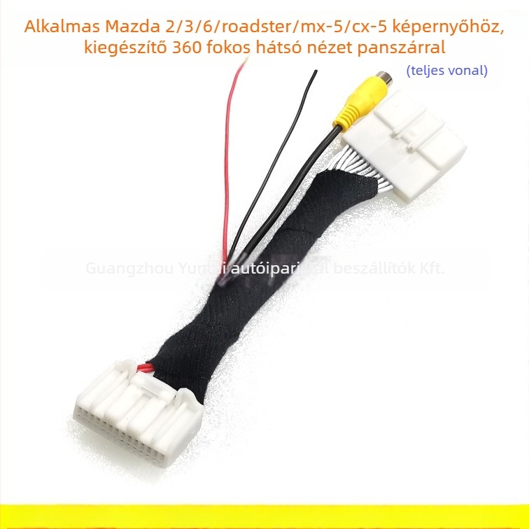 MA-22 Mazda CX-5 visszaforduló kamera adapter kábel, réz, súly 0,1 kg