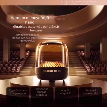 Bluetooth hangsugó, beépített akkumulátor 1000–1200 mAh; Bluetooth verzió 5.0; névleges teljesítmény 3W; frekvenciás tartomány 60 Hz–15 kHz; SNR ≥70 dB