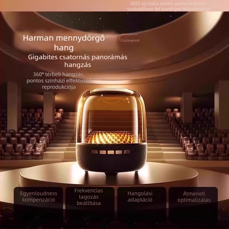 Bluetooth hangsugó, beépített akkumulátor 1000–1200 mAh; Bluetooth verzió 5.0; névleges teljesítmény 3W; frekvenciás tartomány 60 Hz–15 kHz; SNR ≥70 dB