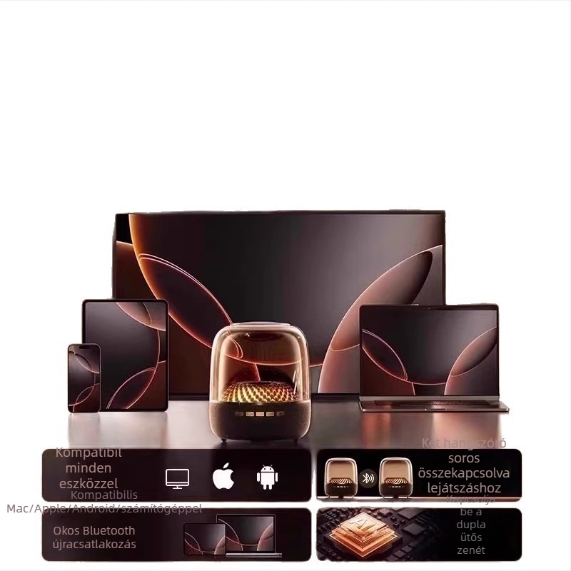 Bluetooth hangsugó, beépített akkumulátor 1000–1200 mAh; Bluetooth verzió 5.0; névleges teljesítmény 3W; frekvenciás tartomány 60 Hz–15 kHz; SNR ≥70 dB