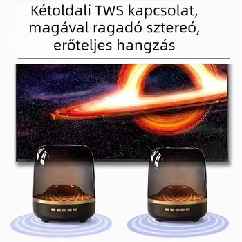Vezeték nélküli Bluetooth hangsugadó asztali és otthoni használatra — Bluetooth 5.0, 5W, 100 Hz–20 kHz, SNR ≥75 dB, beépített akkumulátor 300–500 mAh