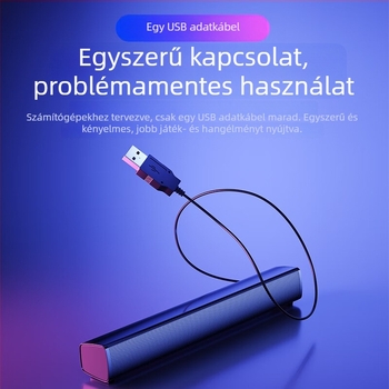 Newman Bt60Plus USB számítógépes hangfalak, frekvencia-tartomány 60–16 kHz, kimeneti teljesítmény 5×2 W, SNR 90 dB