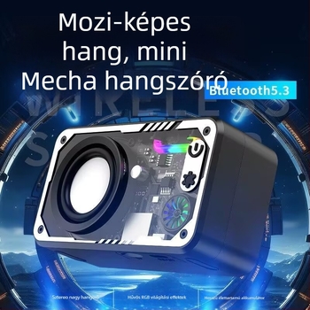 Bluetooth hangszóró Bluetooth 5.0, kettős meghajtó, IPX7 vízálló, beépített 1200–2000mAh akkumulátor, frekvencia-válasz 100Hz–20kHz