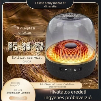 Asztali Bluetooth hangfal 5 hangszóróval, 130W, Bluetooth 5.3, beépített 6000mAh akkumulátor, frekvenciatartomány 100 Hz–20 kHz