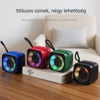 S11 hordozható Bluetooth hangszóró 5W kimenettel, Bluetooth 5.0, beépített 300–500 mAh akkumulátor, frekvenciatartomány 100 Hz–20 kHz, SNR ≥70 dB