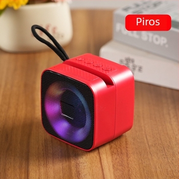 S11 hordozható Bluetooth hangszóró 5W kimenettel, Bluetooth 5.0, beépített 300–500 mAh akkumulátor, frekvenciatartomány 100 Hz–20 kHz, SNR ≥70 dB
