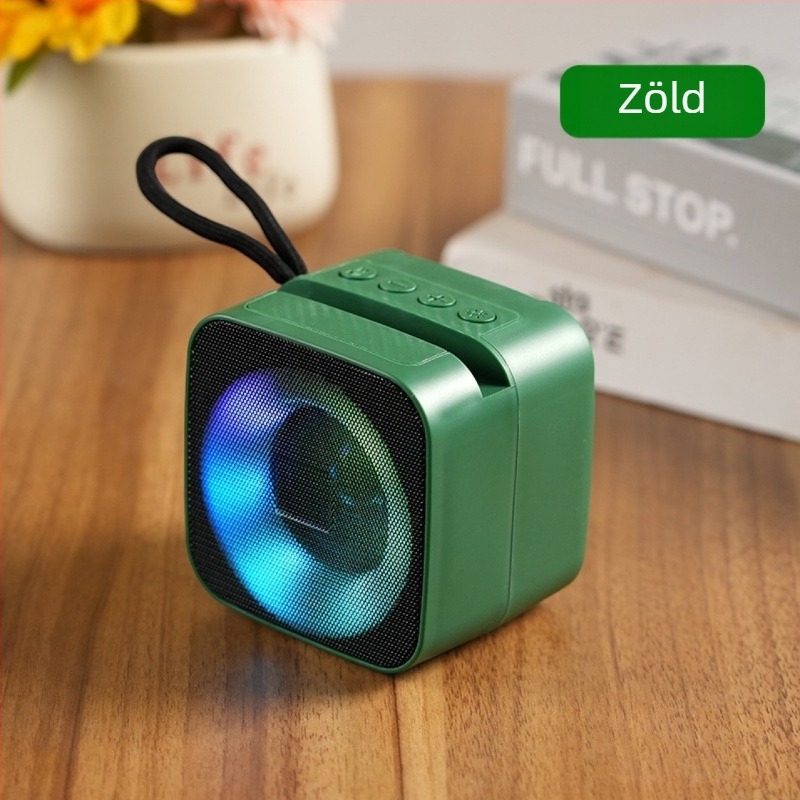 S11 hordozható Bluetooth hangszóró 5W kimenettel, Bluetooth 5.0, beépített 300–500 mAh akkumulátor, frekvenciatartomány 100 Hz–20 kHz, SNR ≥70 dB