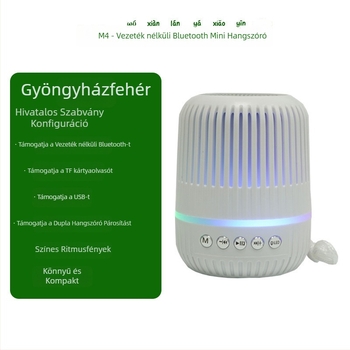 Bluetooth mini hangszóró beépített akkumulátorral, 5W, Bluetooth 5.3, 117Hz-20kHz, SNR ≥75dB