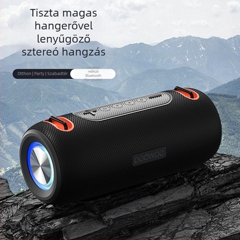 Kültéri nagy teljesítményű vezeték nélküli Bluetooth hangszóró, IPX6 vízálló, 30W, Bluetooth 5.1, 60Hz-15kHz, beépített 2000-4000mAh akkumulátor