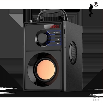 Xuletin Bluetooth Hangszóró 20W, 3-utas hangszóró, IPX2 vízálló, Bluetooth 5.3, beépített 2000–4000 mAh akkumulátor