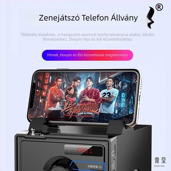 Xuletin Bluetooth Hangszóró 20W, 3-utas hangszóró, IPX2 vízálló, Bluetooth 5.3, beépített 2000–4000 mAh akkumulátor