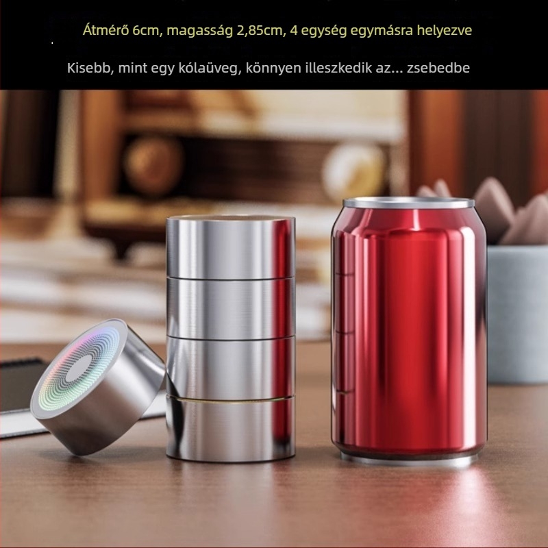 Kültéri vezeték nélküli Bluetooth hangszóró, hordozható mini, 10W, Bluetooth 5.0, 20 Hz-20 kHz, SNR ≥70 dB, beépített akkumulátor 300-500 mAh, 10 m hatótávolság