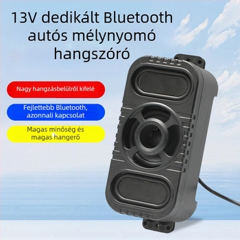 Nothing Kültéri Bluetooth kerékpáros hangszóró — 12V, vízálló, mélynyomó
