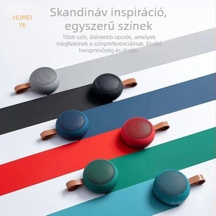 Bluetooth vezeték nélküli hangszóró mágneses mini dizájnnal, kültéri vízálló, hordozható TF-kártya slot, subwoofer, kiváló hangminőség