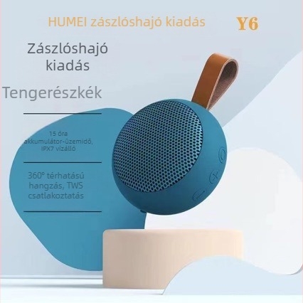 Bluetooth vezeték nélküli hangszóró mágneses mini dizájnnal, kültéri vízálló, hordozható TF-kártya slot, subwoofer, kiváló hangminőség