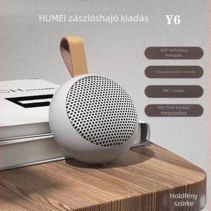 Bluetooth vezeték nélküli hangszóró mágneses mini dizájnnal, kültéri vízálló, hordozható TF-kártya slot, subwoofer, kiváló hangminőség
