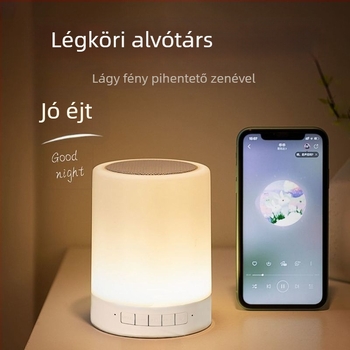 Vezeték nélküli Bluetooth hangszóró éjjeli fény és színes hangulatvilágítással