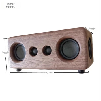 Diófa Bluetooth hangsugárzó beépített akkumulátorral, 30W, 60 Hz–15 kHz, BT 5.1