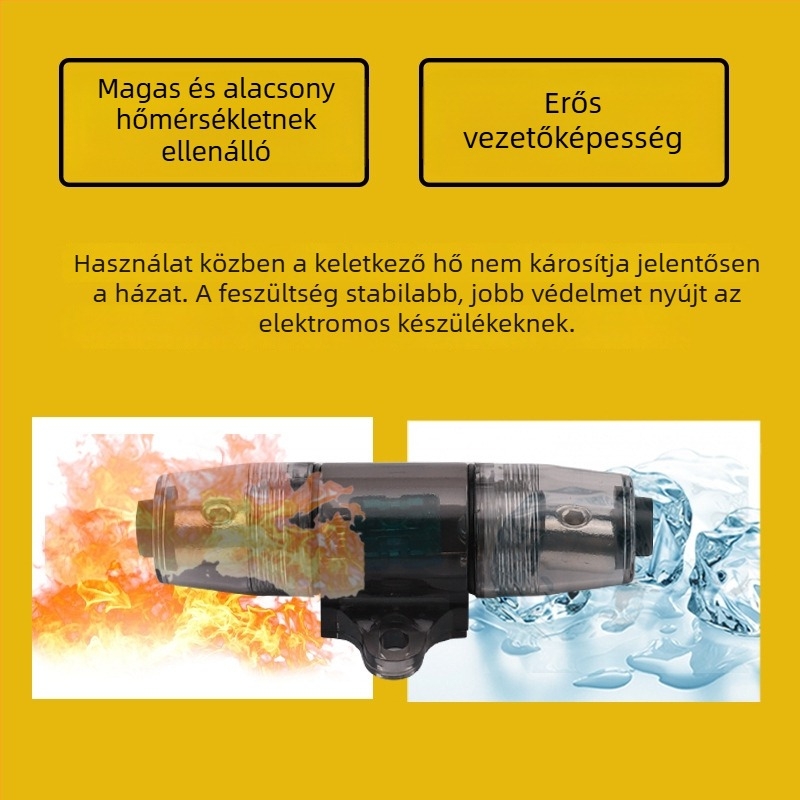 60A barna biztosítótartó autóhifi erősítőhöz és mélynyomóhoz